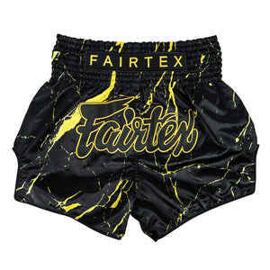 Kick-Thaiboksbroekje Fairtex BS1947 Black Marble